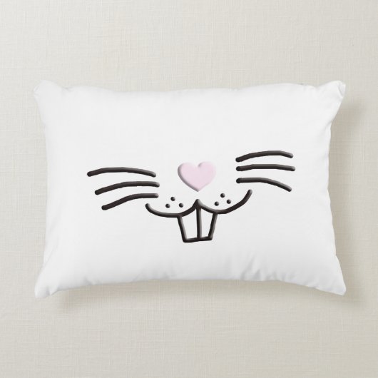 Funny niedlich Ostersonne Cartoon Illustration Dekokissen (Vorderseite)