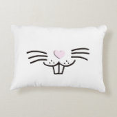 Funny niedlich Ostersonne Cartoon Illustration Dekokissen (Rückseite)