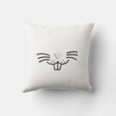 Funny niedlich Ostersonne Cartoon Illustration Kissen (Rückseite)