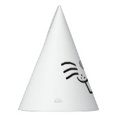 Funny niedlich Ostersonne Cartoon Illustration Partyhütchen (Links)