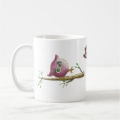 Funny Niedlich Owl Picture Kaffeetasse (Links)