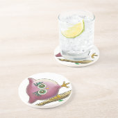 Funny Niedlich Owl Picture Untersetzer (Seite)