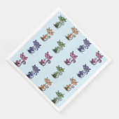 Funny Niedlich Paper Napkin Serviette (Ecke)