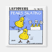 Funny Niedlich Peers Skaten Laftovers Cartoon Magnet (Vorne)