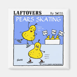 Funny Niedlich Peers Skaten Laftovers Cartoon Magnet