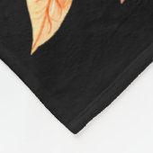 Funny Niedlich Pig Floral Herbst Farm Animal Schwe Fleecedecke (Ecke)