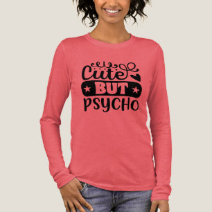 Funny niedlich Psycho Art Tri-Blend Shirt