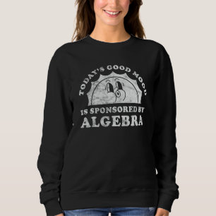 Funny Niedlich Retro Vintag Algebra Math oder Math Sweatshirt