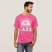Funny Niedlich Retro Vintag Jazz T-Shirt (Vorne ganz)