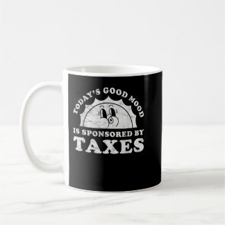 Funny Niedlich Retro Vintage Steuern oder Steuersp Kaffeetasse