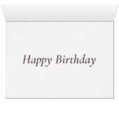 Funny Niedlich Sad Beagle Dog Wasserfarben Spaß (Innenansicht Horizontal (Unten))