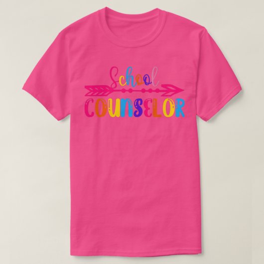 Funny Niedlich School Counselor Gift T-Shirt (Design vorne)