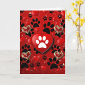 Funny Niedlich Sick Pet bekommt gute Poesie Karte (Gelbe Blume)