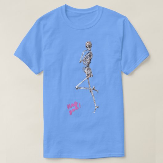 Funny Niedlich Skeletts Ladys T-Shirt (Design vorne)