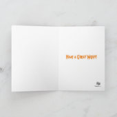 Funny Niedlich Spooky Spione Halloween Card Karte (Innenseite)