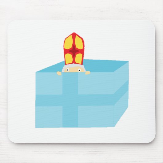 Funny Niedlich St Nicholas Dutch Sinterklaas Kinde Mousepad (Vorne)