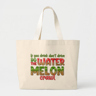 Funny Niedlich Summer Watermelone Zitat Jumbo Stoffbeutel
