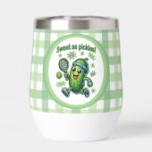 Funny Niedlich Sweet as Pickles Pickleball (Rückseite)