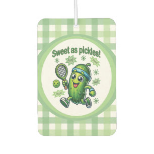 Funny Niedlich Sweet as Pickles Pickleball Autolufterfrischer