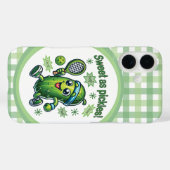 Funny Niedlich Sweet as Pickles Pickleball Case-Mate iPhone Hülle (Rückseite (Horizontal))