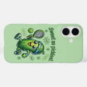 Funny Niedlich Sweet as Pickles Pickleball Case-Mate iPhone Hülle (Rückseite (Horizontal))