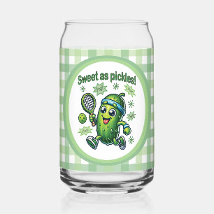 Funny Niedlich Sweet as Pickles Pickleball Dosenglas