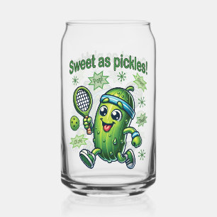 Funny Niedlich Sweet as Pickles Pickleball Dosenglas