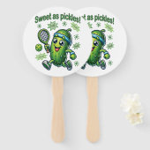 Funny Niedlich Sweet as Pickles Pickleball Fächer (Vorne und Hinten)
