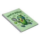 Funny Niedlich Sweet as Pickles Pickleball Notizblock (Rechte Seite)