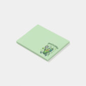Funny Niedlich Sweet as Pickles Pickleball Post-it Klebezettel (angewinkelt)