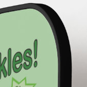 Funny Niedlich Sweet as Pickles Pickleball Schläger (Linke Seite)