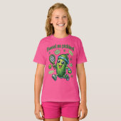Funny Niedlich Sweet as Pickles Pickleball T-Shirt (Vorne ganz)