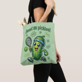 Funny Niedlich Sweet as Pickles Pickleball Tasche (Von Nahem)