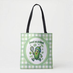 Funny Niedlich Sweet as Pickles Pickleball Tasche