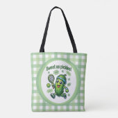 Funny Niedlich Sweet as Pickles Pickleball Tasche (Rückseite)