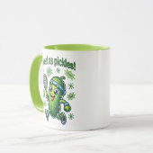 Funny Niedlich Sweet as Pickles Pickleball Tasse (Vorderseite Links)