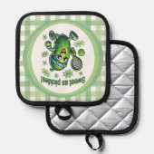 Funny Niedlich Sweet as Pickles Pickleball Topflappen (Vorderseite/Rückseite)