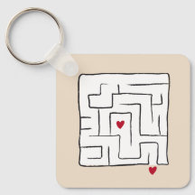 Funny Niedlich Sweet Hand gezeichnet Maze Valentin