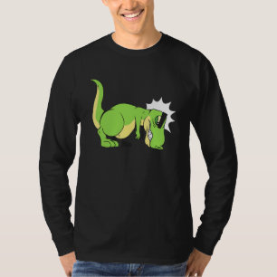Funny Niedlich T Rex Hates Push Ups T-Shirt