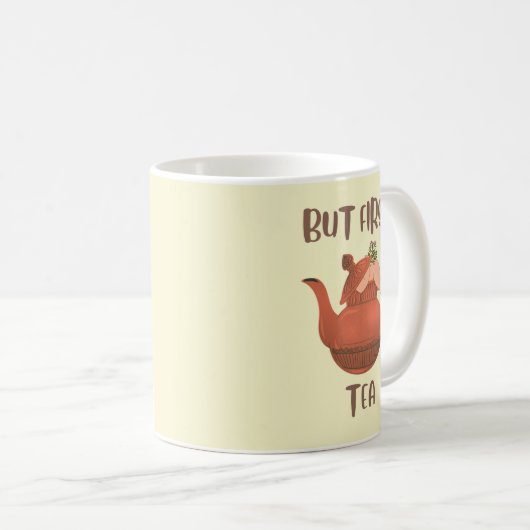 Funny Niedlich Tee Kaffeetasse (VorderseiteRechts)