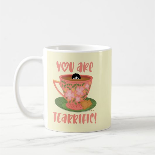 Funny Niedlich Tee Kaffeetasse (Links)