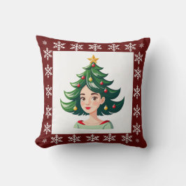 Funny Niedlich Trendy Stilvoll Eleganter Weihnacht Kissen