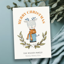 Funny Niedlich Ugly Sweater Leafy Rentier Weihnach