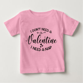 Funny Niedlich Valentine Baby Unisex Pink Baby T-shirt