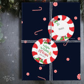 Funny Niedlich Warme Wünsche & Elf Kisses Geschenkanhänger