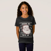 Funny Niedlich Weihnachten Weihnachten Weihnachtsm T-Shirt (Vorne ganz)