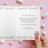 Funny Niedlich Whimsical Gumball, kundenspezifisch Karte