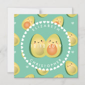 Funny Niedlich Whimsical Moderne Save the Date Hoc Magneteinladung (Vorderseite)