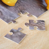 Funny Niedlich Yellow Frog Jigsaw Puzzle (Seite)