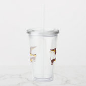 Funny niedliche Dackel für Langhundeeltern Acryltrinkbecher (Rechts)